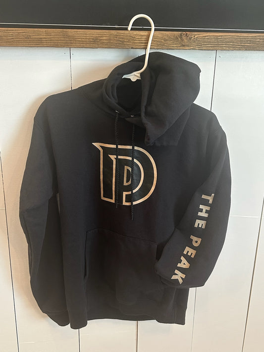 DP with 'The Peak' Along Sleeve - Adult Sweatshirt or Hoodie